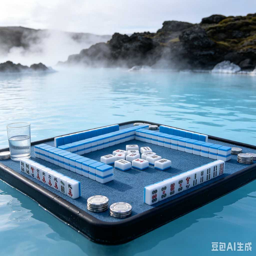 decorative mahjong tiles set