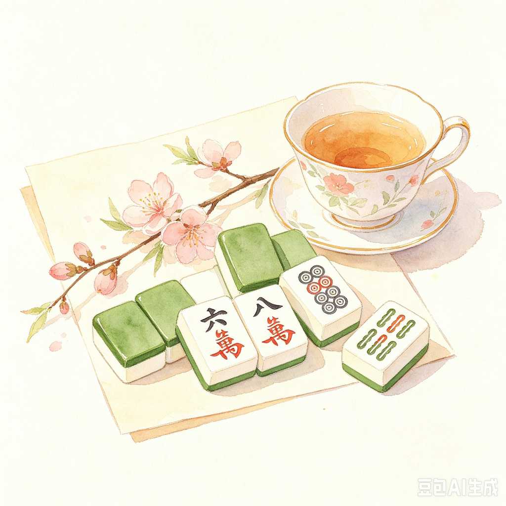 oem custom printed mahjong set