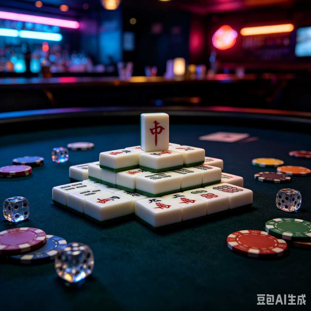 blue mahjong tiles